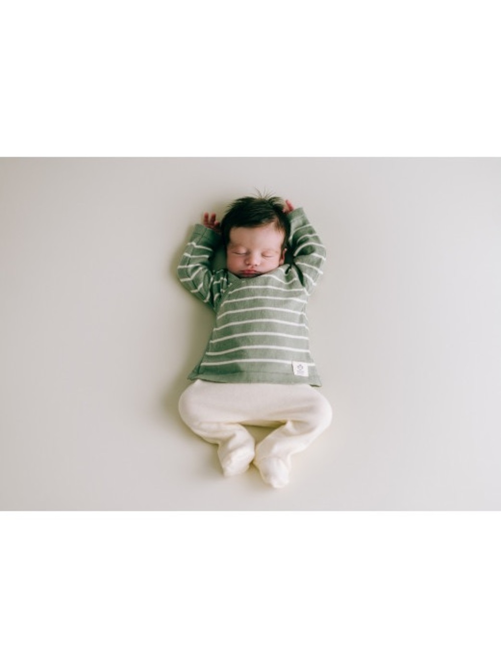 Micu Micu | Striped Green Newborn Set